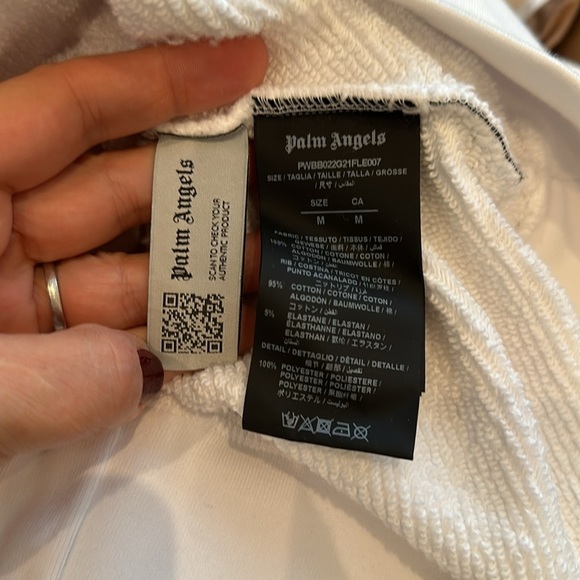 🎉Host Pick🎉 PALM ANGELS X THE WEBSTER LIMITED EDITION SQUARE LEAF HOODIE Sz M - Picture 3 of 5